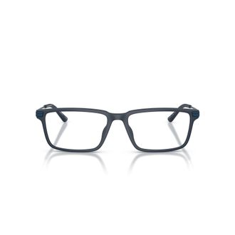 Emporio Armani 0ea3268u Rectangular Matte Finish Eyeglasses with Textured Temples