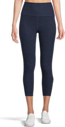 Beyond Yoga Spacedye Walk And Talk High-Waisted Capri Leggings Womens Casual Pants Nocturnal Navy : LG (US Womens 10-12) 21