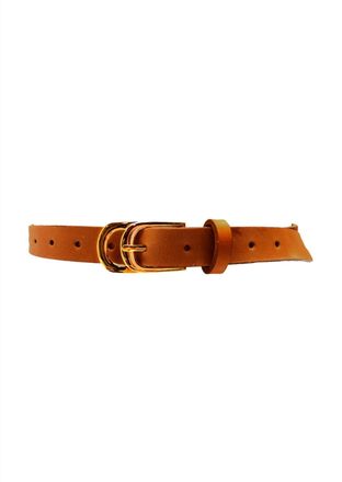 ADA Collection Womens Infinity Belt In Cognac