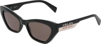 Liu Jo Cat Eye Zonnebril - Dames - Zonnebrillen - Zwart - 53 MM - Accessoires