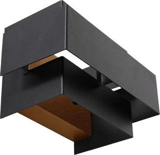 Steinhauer Steinhauer - aplique de pared - Muro - negro - metal - lámpara de