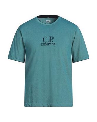 Tシャツ・カットソー C.P. COMPANY Men T-shirt Blue 18CMTS143A006586W 888 1740642020008-456fc66e-ba65-