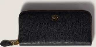 Miu Miu Large leather wallet