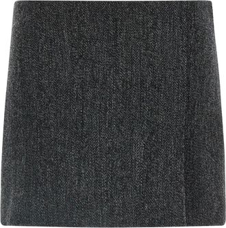 P.A.R.O.S.H. Mujer, Faldas, Gris, Talla: S