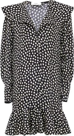 Chlo&eacute; Chlo&egrave; Kleedjes Black - Dames - Korte kleedjes - Zwart - XS - Kleedjes