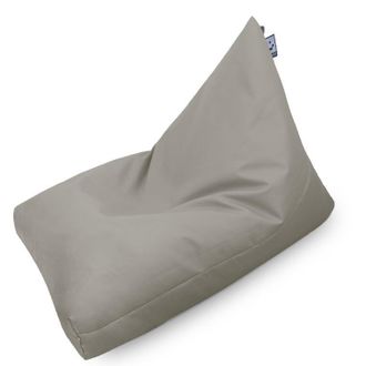 Happers Happers - Puff Pir&aacute;mide Polipiel Gris Claro Xl