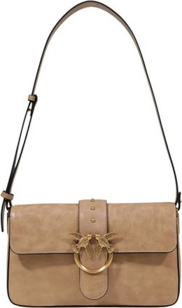 Pinko Mujer, Bolsos, Beige, Talla: ONE Size