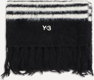 Yohji Yamamoto Brushed fringed Scarf Male UNI
