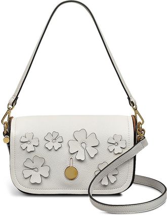 Radley London Bathurst Mews Cutwork Floral Shoulder Bag in Chalk at Nordstrom Rack