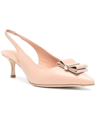 Ferragamo Willis 70Mm Leather Pump