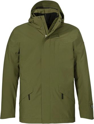 Sch&ouml;ffel 3-in-1 Parka - Heren - Regenjassen - Groen - 3XL - Leer - Jassen