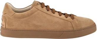 Tod's Stijlvolle Sneakers - Heren - Sneakers - Bruin - 40 EU - Leer - Schoenen