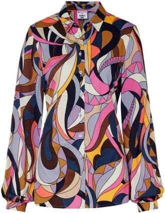 DeSoto Pia Blouse - Dames - Blouses & Shirts - Veelkleurig - Maat: 2XL