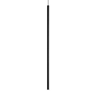 Netlighting Filo Tall Slim Pendant Ceiling Light Black 3000K