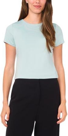 Halogen Essential Compression T-Shirt in Aqua Maligne at Nordstrom Rack, Size X-Large