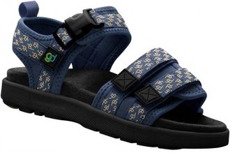 Gravity Defyer Mens Cafe Sandal In Blue/yellow