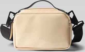 Rains Handtasche mit Rei&szlig;verschluss Modell BOX BAG MICRO in Sand, Gr&ouml;&szlig;e 1