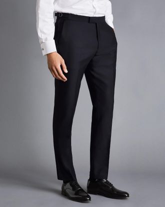 CHARLES TYRWHITT Dinner Suit Trousers - Midnight Size 32/38 by Charles Tyrwhitt