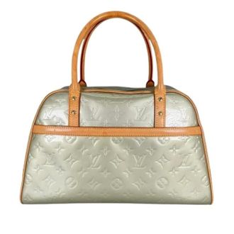 Louis Vuitton Pre-owned Handbags, female, Green, Size: ONE SIZE Pre-owned Monogram Vernis Handbag
