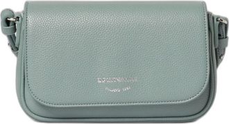 Emporio Armani Borsa a tracolla in ecopelle martellata - - Bags - Donna - Blu - ONE SIZE