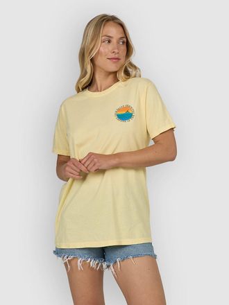 Salty Crew Sunset B.F. Camiseta amarillo