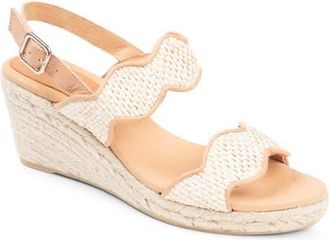 Patricia Green Palm Beach Wedge Sandal in Natural Raffia at Nordstrom, Size 10