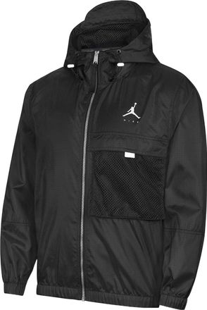 Nike Jordan Air Jordan Jumpman Statement Solid Color Logo Hooded Jacket Black DM1868-010