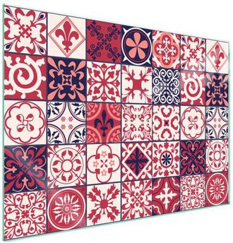 OEM Placa Protectora De Vidrio Para Estufa 70x52 Mosaico