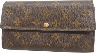 Louis Vuitton Brown Long Wallet (Bi-Fold) (Pre-Owned)