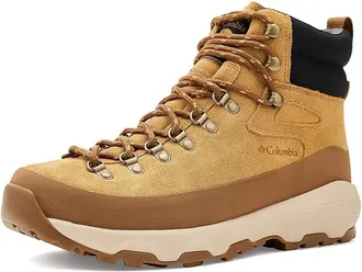 Columbia Newton Alpine PT Mens Hiking Boots Curry/Black : 10.5 D - Medium, Suede