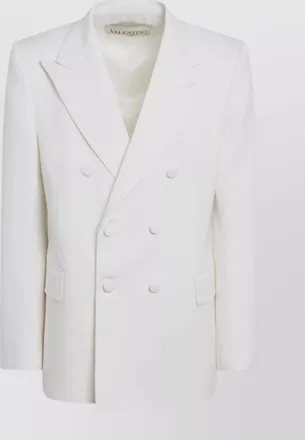 Valentino wool double breasted coat