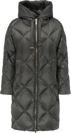 Max Mara Jassen, Dames, Groen, XS, Stijlvolle Trefe Jurk