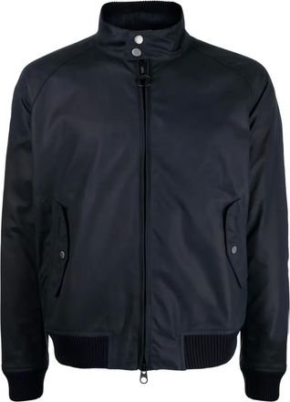 Baracuta x BARBOUR Giacca a coste con zip - Blu