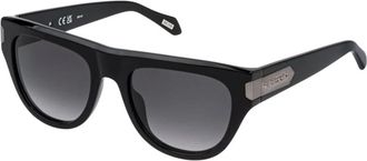 Just Cavalli Vierkante Acetaat Zonnebril - unisex - Zonnebrillen - Zwart - 54 MM - Accessoires