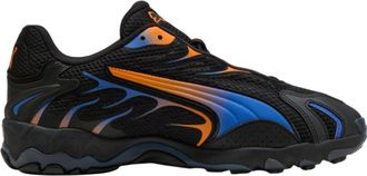 Puma Mens Inhale Shoes, Black/Orange Glo, 6 UK