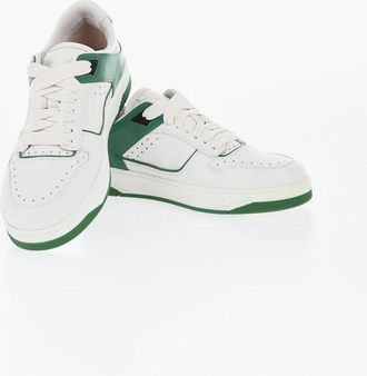 Santoni Leather Sneakers AIR With Contrast Details size 45,5