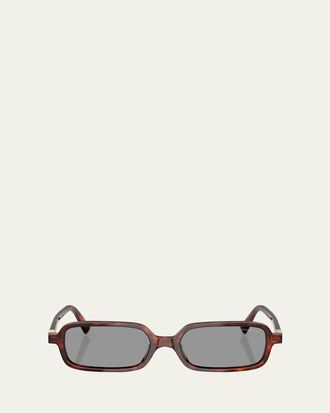 Miu Miu 11Zs Rectangular Sunglasses