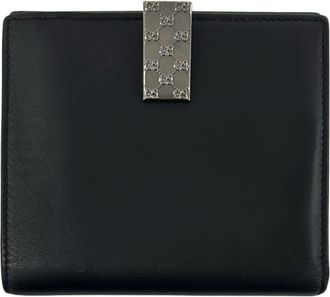 Gucci Black Leather Wallet (Bi-Fold) (Pre-Owned)
