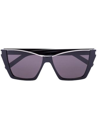 Saint Laurent Eyewear Occhiali da sole Kate - Nero