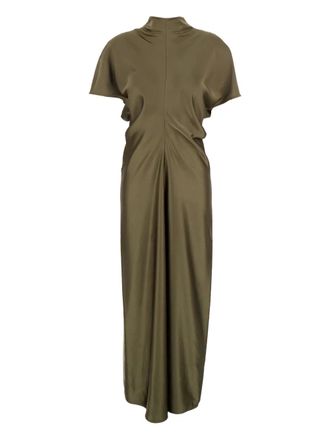 Federica Tosi turtleneck day dress - Neutrals