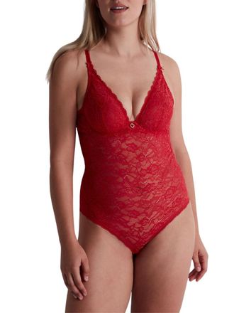 Aubade Womens Rosessence Care Body - Red Polyamide - Size 34D