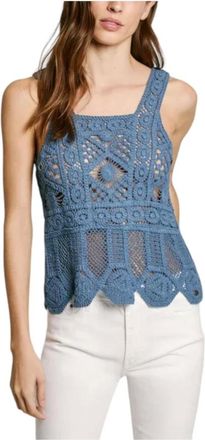 Pepe Jeans London Mujer, Camisetas, Azul, Talla: XS