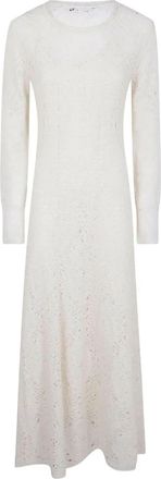 D.exterior D. EXTERIOR Lace Soft Long Sleeves Dress