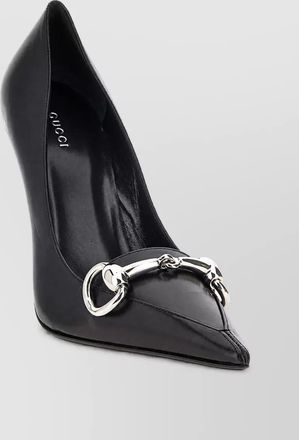 Gucci leather stiletto pumps