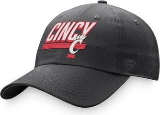 Top of the World Mens Top of the World Charcoal Cincinnati Bearcats Slice Adjustable Hat at Nordstrom