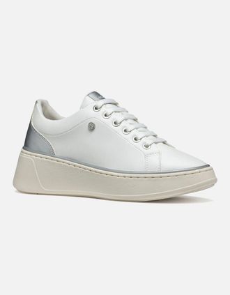 Geox Womens D Sunnetty Womens Trainers - White - Size: 7.5