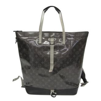 Louis Vuitton Pre-owned Monogram Eclipse Glazed Zipped Tote - - Pre-owned - Uomo - Nero - ONE SIZE