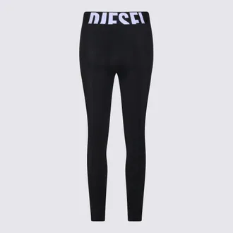 Diesel Stretch Blend Trousers - Black