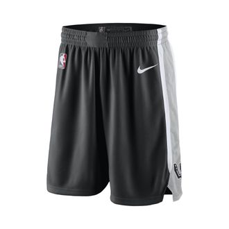 Nike San Antonio Spurs Icon Edition Nike Mens NBA Swingman Shorts in Black | BV9419-010