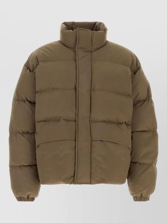 Jil Sander polyester down jacket high collar puffer
